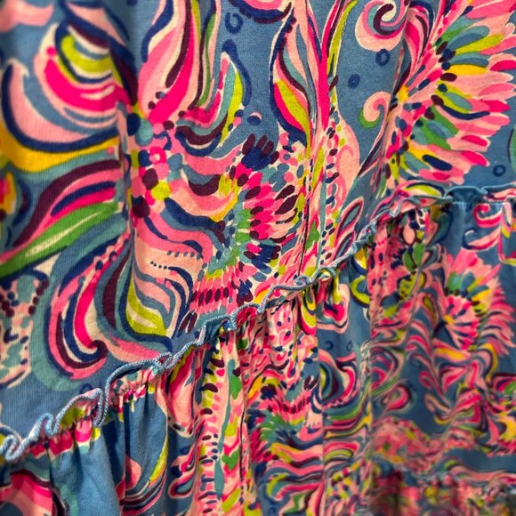 Lilly Pulitzer Loro Maxi Dress Sz M - Picture 6 of 7